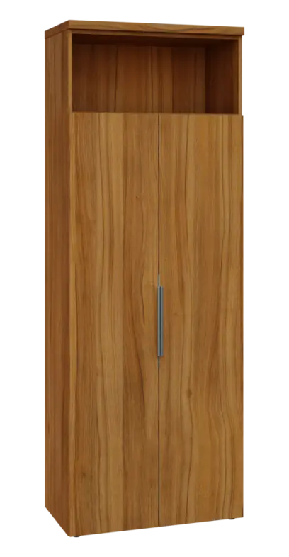 SIN 6 - 82DN kancelářská skříň, 2-dveřová/nika, 2170x800x400, ořech světlý